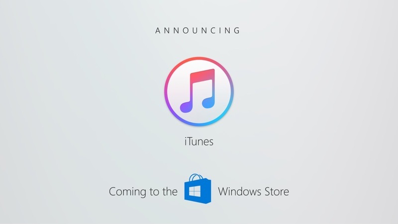 iTunes ve Windows 10