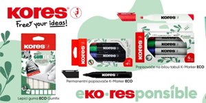 Kores ECO: Kancelářské potřeby s ekologickým přístupem