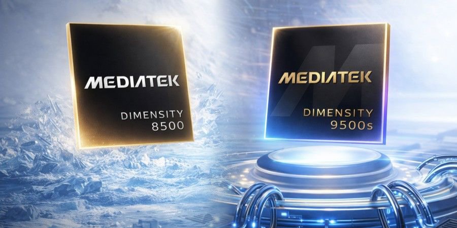 Procesy Mediatek Dimensity 9500s a 8500: 3nm posila pro budget vlajky i rychlejší LPDDR5X RAM také v