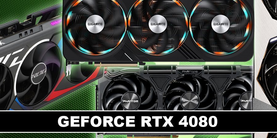 Nejlepší grafické karty GeForce RTX 4080