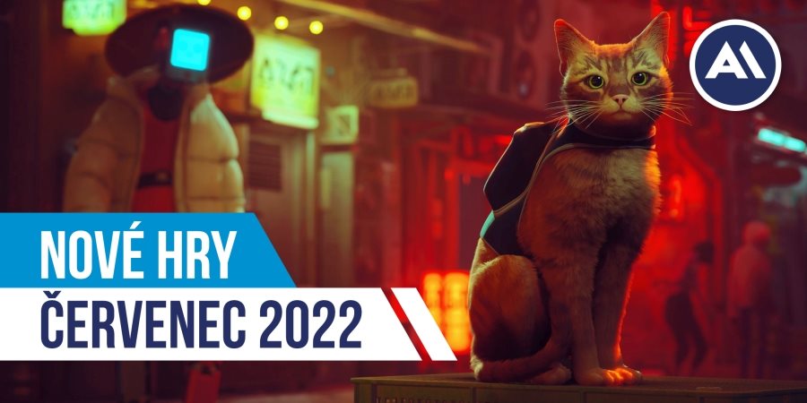 Nové hry: červenec 2022 – Stray, F1 22, Xenoblade Chronicles 3 a další