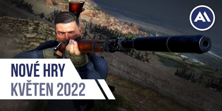 Nové hry: květen 2022 – Sniper Elite 5, Evil Dead, Songs of Conquest a další