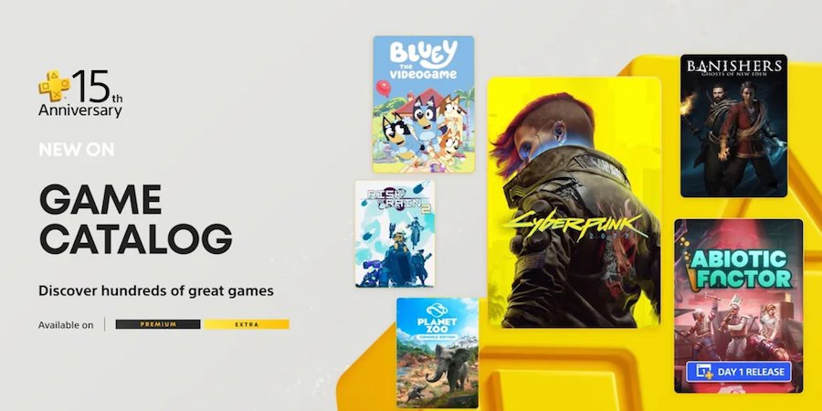 PlayStation Plus Katalog her (NOVINKY): Cyberpunk 2077, Planet Zoo, Tropico 6 a další