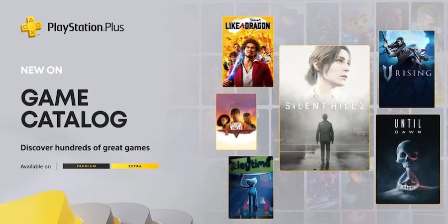 PlayStation Plus Katalog her (NOVINKY): Silent Hill 2, Until Dawn, Yakuza: Like a Dragon a další