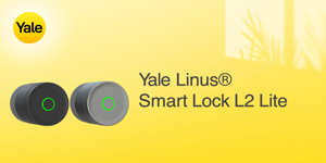 Chytrý zámek Yale Linus L2 Lite – bezpečnější domov bez klasických klíčů