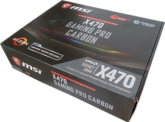 Balení desky, MSI X470 Gaming Pro Carbon