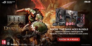 Kúpte si vybrané produkty ASUS a získajte DOOM: The Dark Ages!