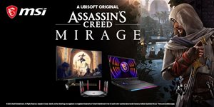 Nakupte vybrané produkty od MSI a získejte Assassin’s Creed Mirage zdarma!