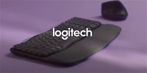 Ergonomická klávesnice Logitech Wave Keys pro pohodlné psaní po celý den