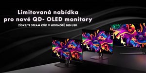 Kupte vybrané QD-LED monitory od MSI a získejte 100 USD na Steam