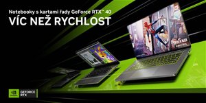 Notebooky s GeForce RTX 40: Více než rychlost