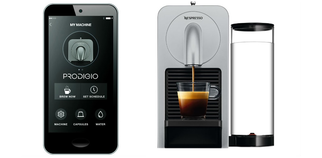 Nespresso Prodigio - kávovary, které lze propojit s mobilním zařízením