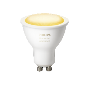 Perfect fit; Philips Hue white ambiance; bodové světlo; bodová žárovka GU-10