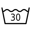 Symbol pro teplotu praní a prací program