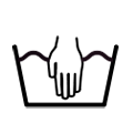 Symbol pro ruční praní