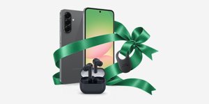 Samsung Galaxy A56 v dárkovém balení se sluchátky a lokátorem