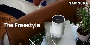 Beamer Samsung The Freestyle - raffinierte Funktionen, kann sogar an die Decke projizieren