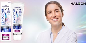 Vyskúšajte najpokročilejšiu bieliacu technológiu značky Sensodyne – Sensodyne Clinical White Stain Protector