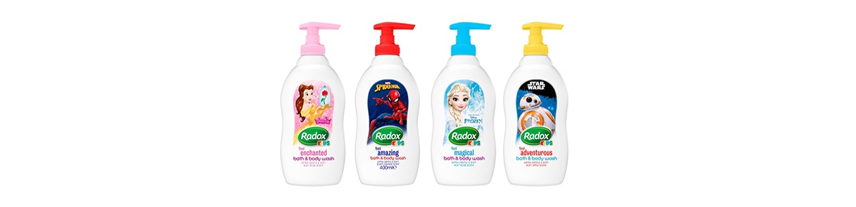Testované mamičkami: Sprchové gély a peny do kúpeľa RADOX Kids