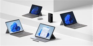 A Windows 11 operációs rendszert futtató új Microsoft Surface termékek bemutatása