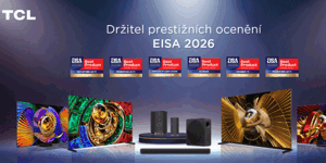 TCL získalo šesť ocenení EISA 2026–2027. Bodovali špičkové televízory aj domáce audio