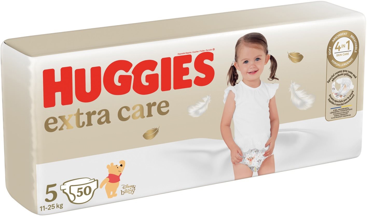 Huggies Extra Care Disposable Diapers Size 5 (28 pcs)