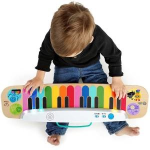 Kinder-Keyboard aus Holz