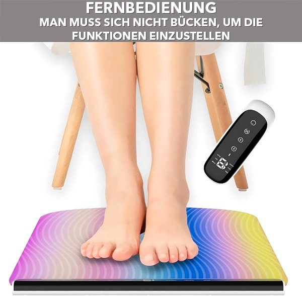 Massagegerät Massagegerät BeautyRelax TENS EMS BeForm Foot Rainbow Mermale/Technologie