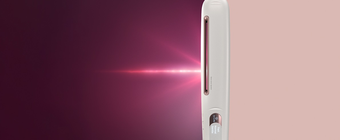 Žehlička na vlasy Philips Prestige BHS830/00 - průběžné měření teploty