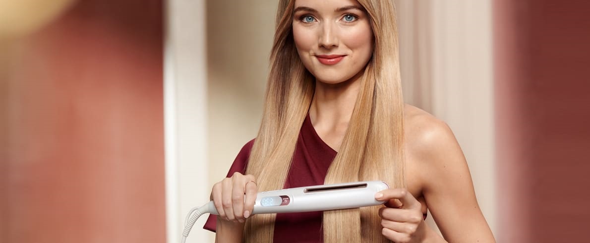 Žehlička na vlasy Philips Prestige BHS830/00