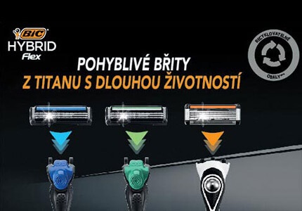 bic flex 3 hybrid; bic flex 5