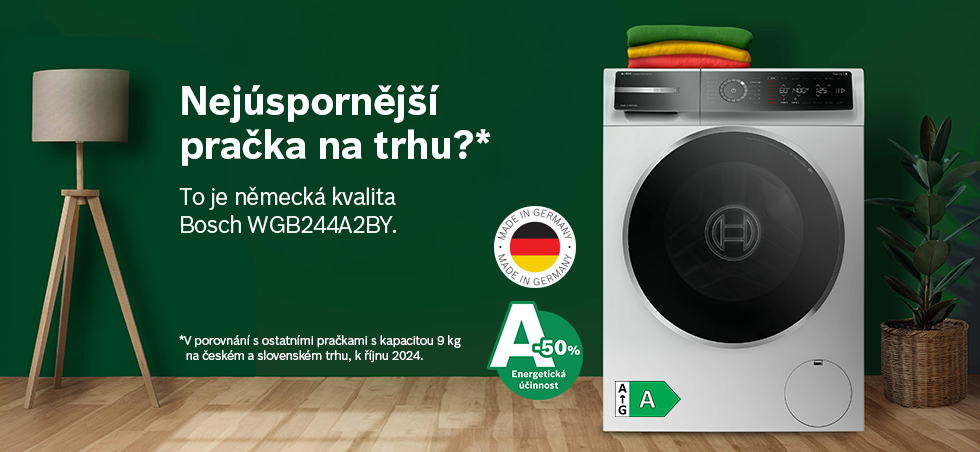 Pračka BOSCH WGB254A0BY