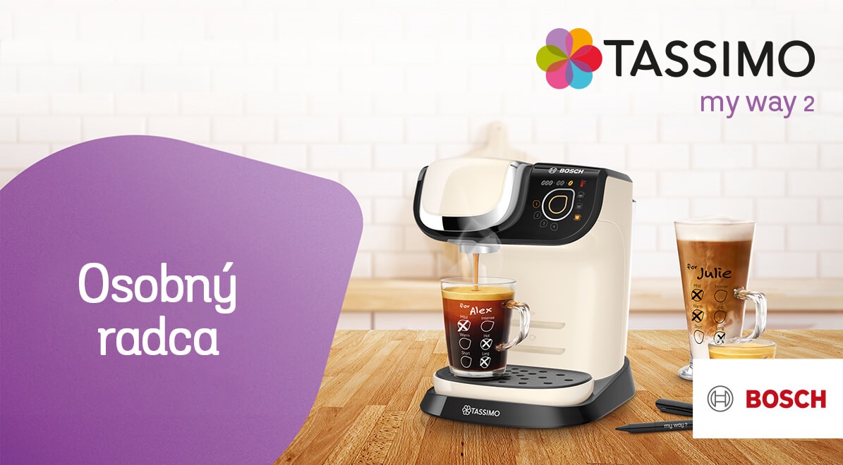 kapslový kávovar TASSIMO My Way2 TAS6502