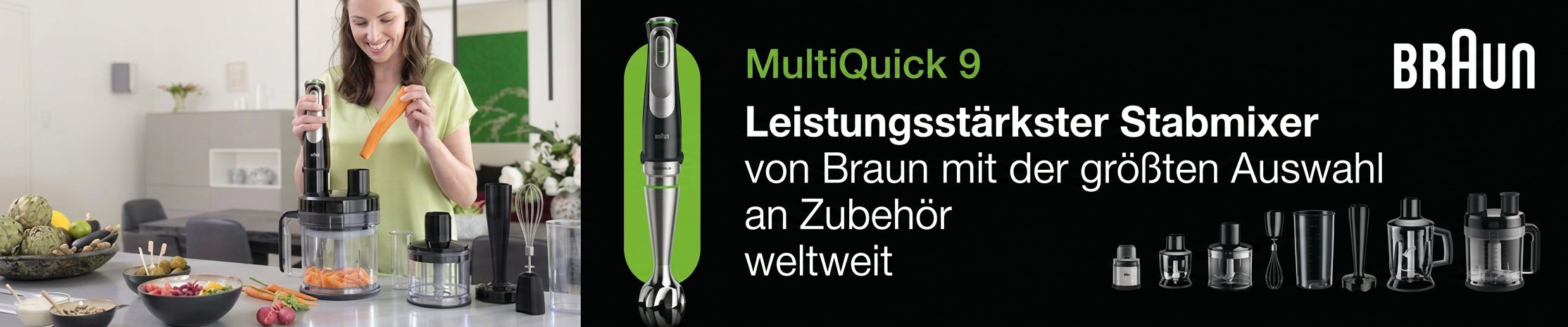 Braun MultiQuick 9 MQ9147X Stabmixer
