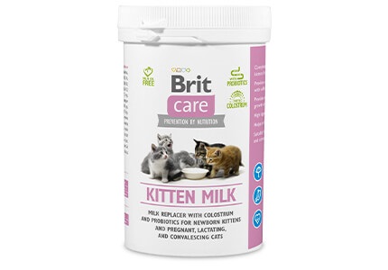 Doplnky Brit Care Cat – mlieko pre mačiatka