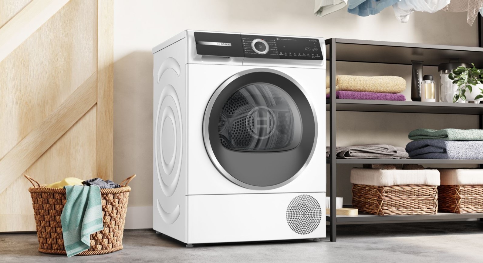 BOSCH WQB246D0CS Serie 8 tumble dryer