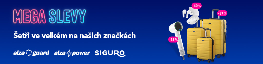 Mega slevy – Naše značky