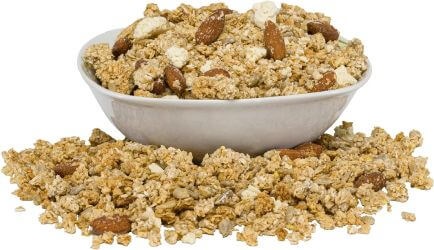 Granola bílá čokoláda