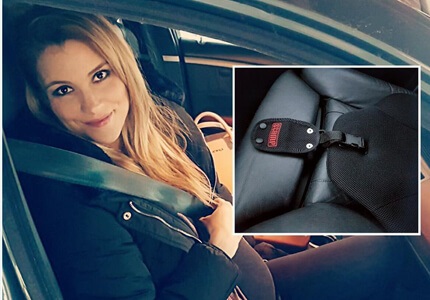 SCAMP bezpečnostné pásy do auta pre tehotné