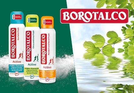 Borotalco active pro pohyb