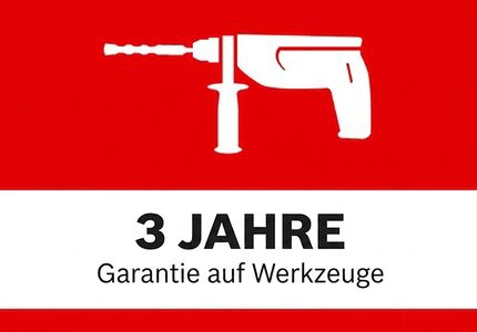 Verlängerte Garantie Bosch Professional