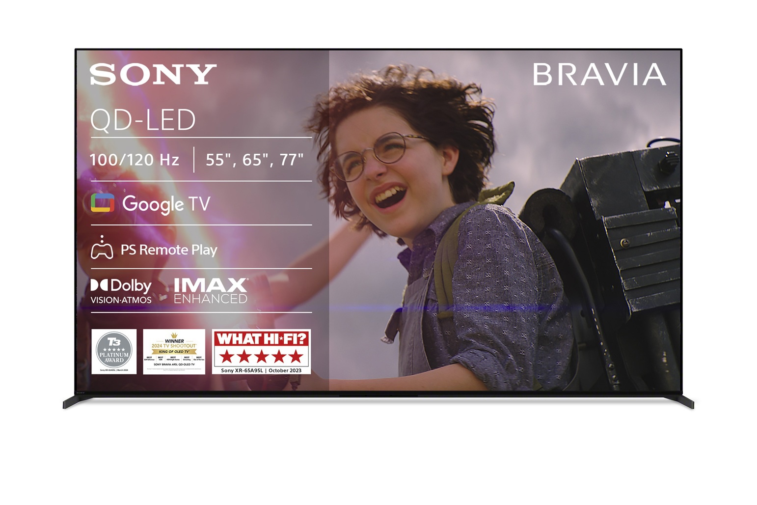 Sony Bravia QD-OLED XR-77A95L Google TV