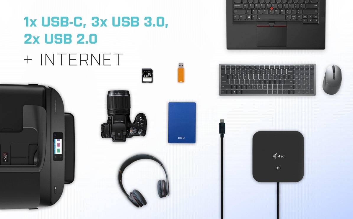 i-tec USB-C Dual Display Docking Station i-tec USB-C Dual Display Docking Station
