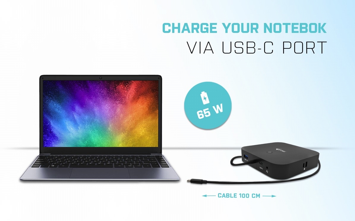 i-tec USB-C Dual Display Docking Station i-tec USB-C Dual Display Docking Station