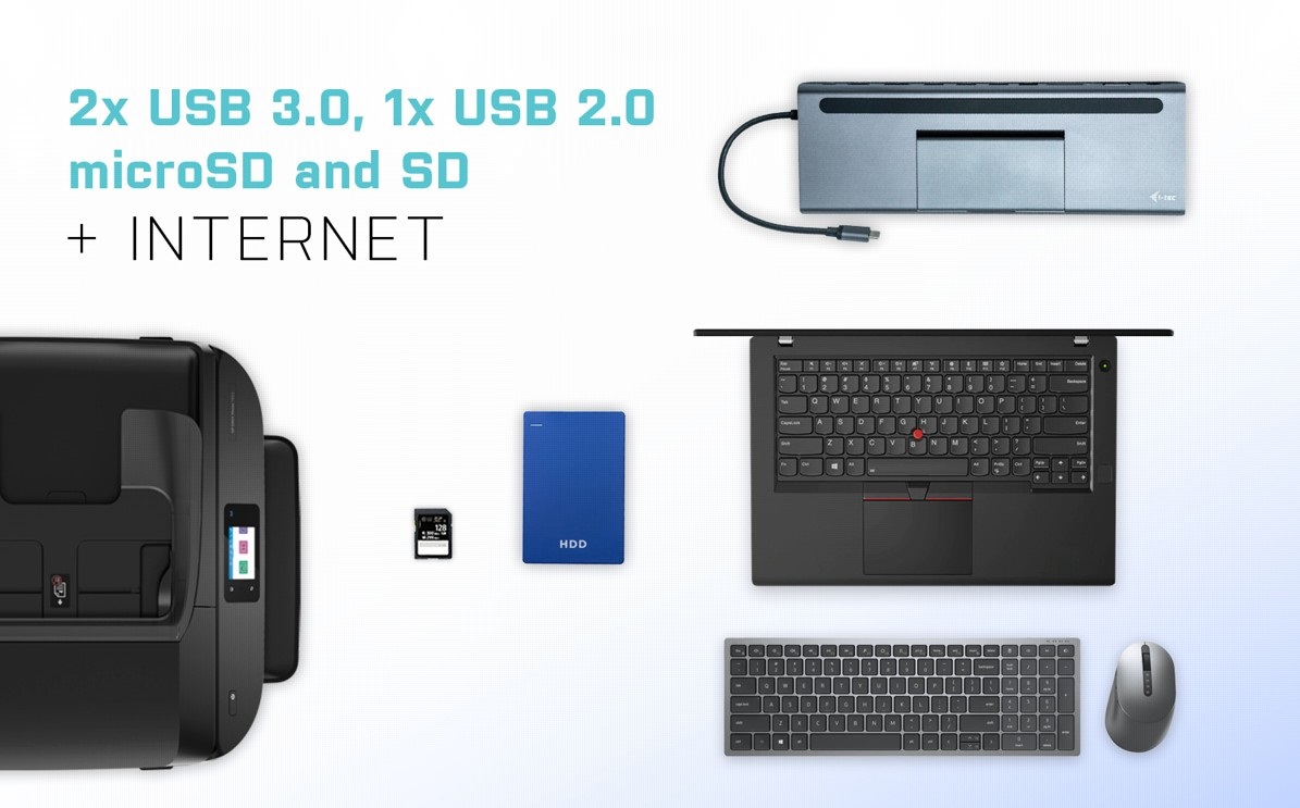 i-tec USB-C Metal Low Profile 4K Triple Display Docking Station + Power Delivery 85W i-tec USB-C Metal Low Profile 4K Triple Display Docking Station + Power Delivery 85W