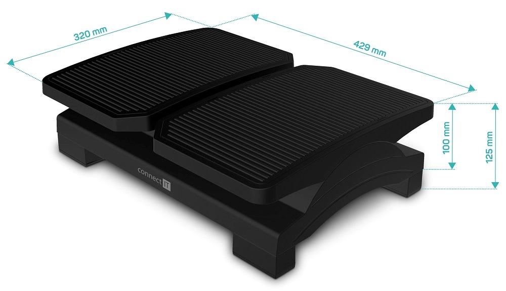 CONNECT IT FOR HEALTH DoubleLegPad Footrest