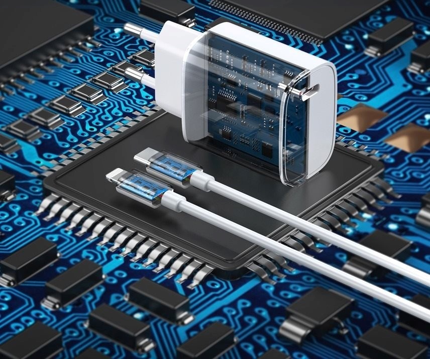 Choetech PD20W Typ-C-Wandladegerät + MFI Typ-C zu Beleuchtungskabel