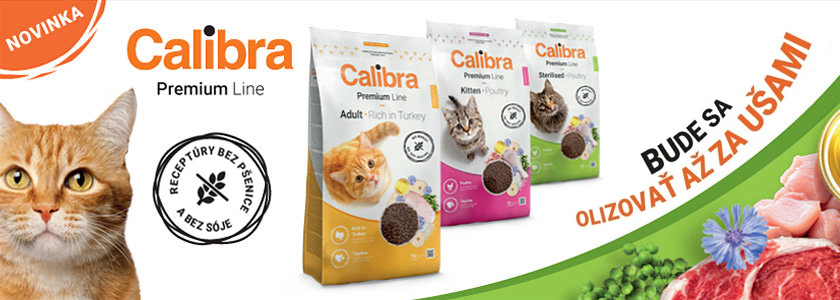 Granule pre mačky Calibra Cat Premium Line Adult Poultry