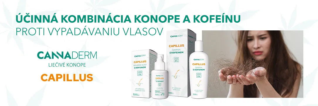 Šampón CANNADERM Capillus Kofeín Shampoo 150 ml