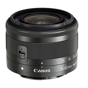 Canon EOS M5 objektiv 15-45 mm